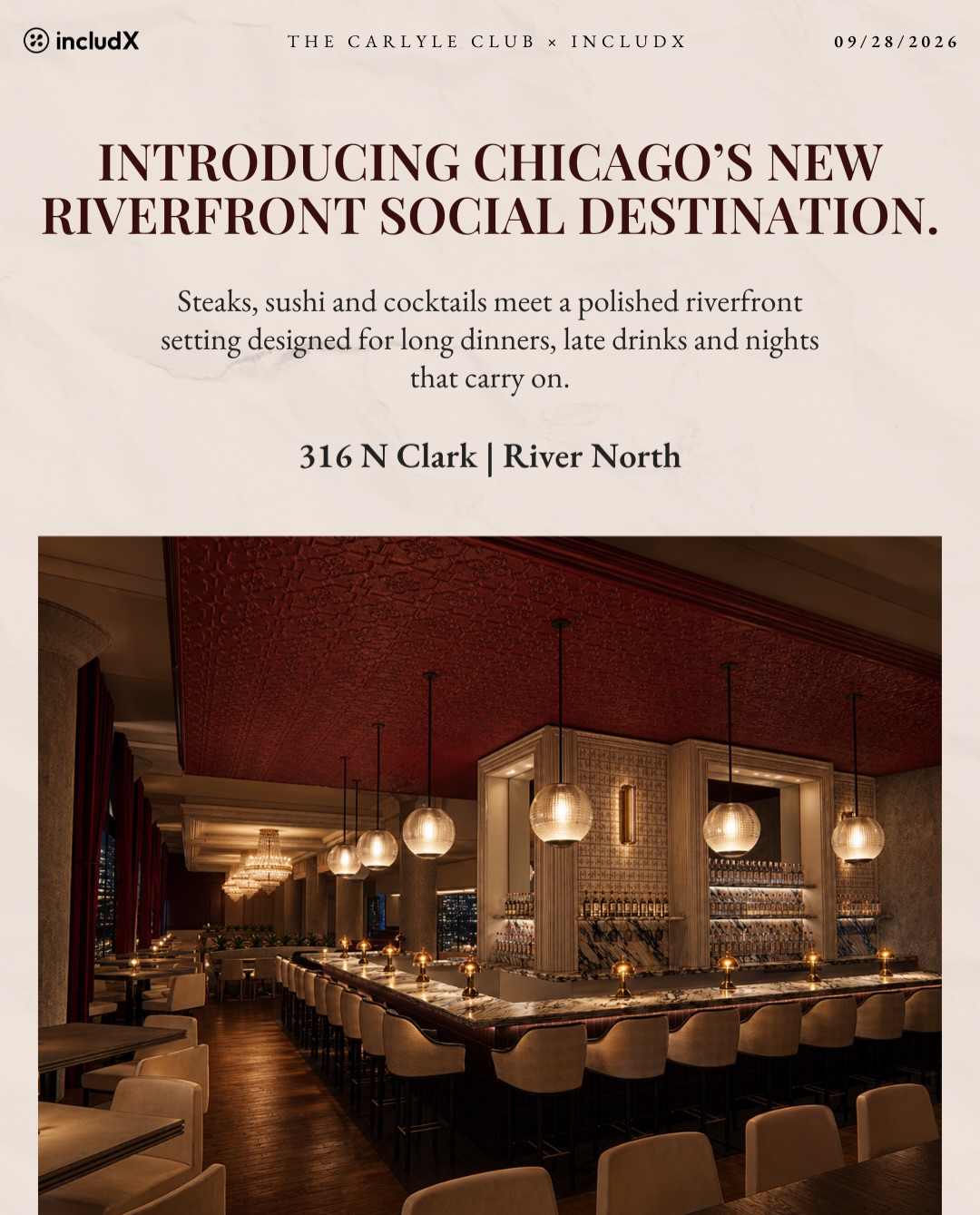 The Carlyle Club: Chicago River article image