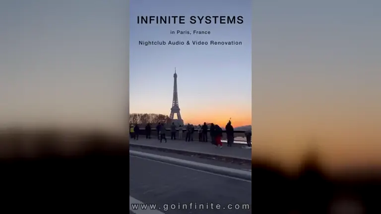Paris cluburi de noapte iluminat si control instalare video